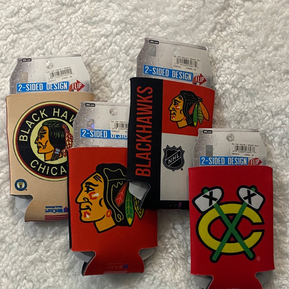 Chicago Blackhawks Can Coolers Set
